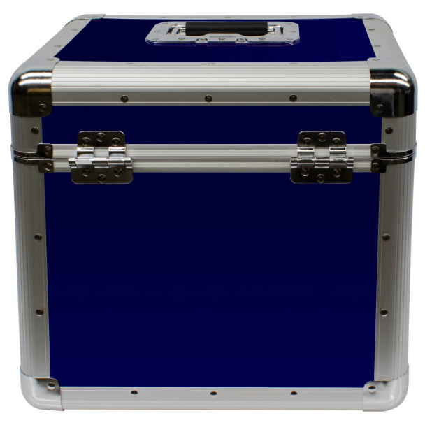 ODYSSEY KROM Series Blue Stackable Record / Utility Case for 70 12″ Vinyl Records & LPs