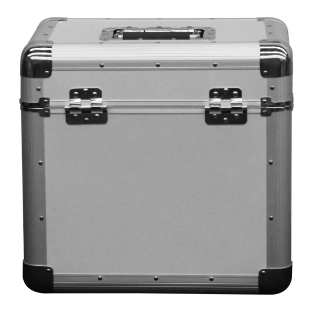 ODYSSEY KROM Series Silver Stackable Record / Utility Case for 70 12″ Vinyl Records & LPs