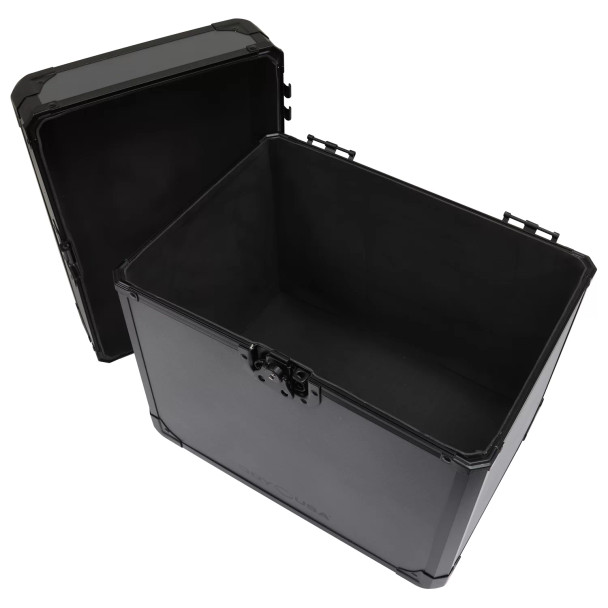ODYSSEY Black KROM on Gray Record / Utility Case for 70 12″ Vinyl Records