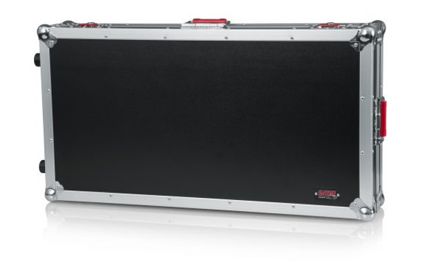 Gator Cases G-TOUR PEDALBOARD-XLGW Extra Large G-TOUR Pedal Board and Flight Case for 20-25 pedals. Removable 34"x17" Pedal Surface and Inline Wheels