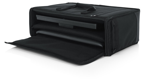 Gator Cases G-LCD-TOTE-SMX2 Padded Nylon Carry Tote Bag for Transporting (2) LCD Screens Between 19" - 24"
