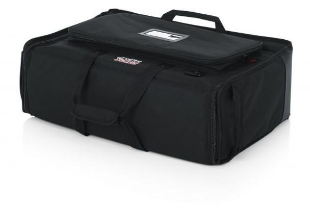 Gator Cases G-LCD-TOTE-SMX2 Padded Nylon Carry Tote Bag for Transporting (2) LCD Screens Between 19" - 24"