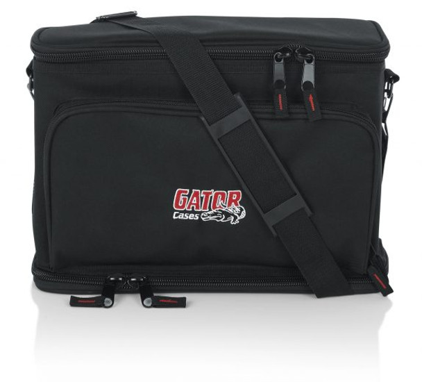 Gator Cases GM-DUALW Carry Bag to Hold Shure BLX Style Wireless Systems with Two Microphones and Two Bodypacks