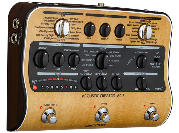 Zoom AC-3 - Acoustic Creator