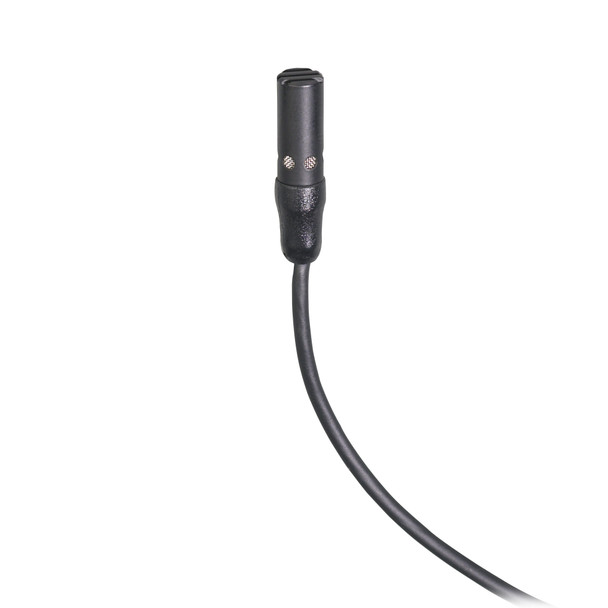 Audio-Technica AT898CH - Subminiature cardioid condenser lavalier microphone terminated with cH-style screw-down 4-pin connector for use with cH-style body-pack transmitter