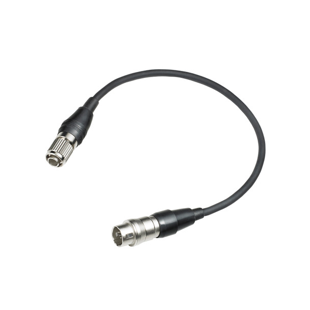  Audio-Technica AT-CWCH - Adapter cable enables wireless microphones with a cW-style 4-pin connector to be used with body-pack transmitters that have a cH- style screw-down 4-pin connector