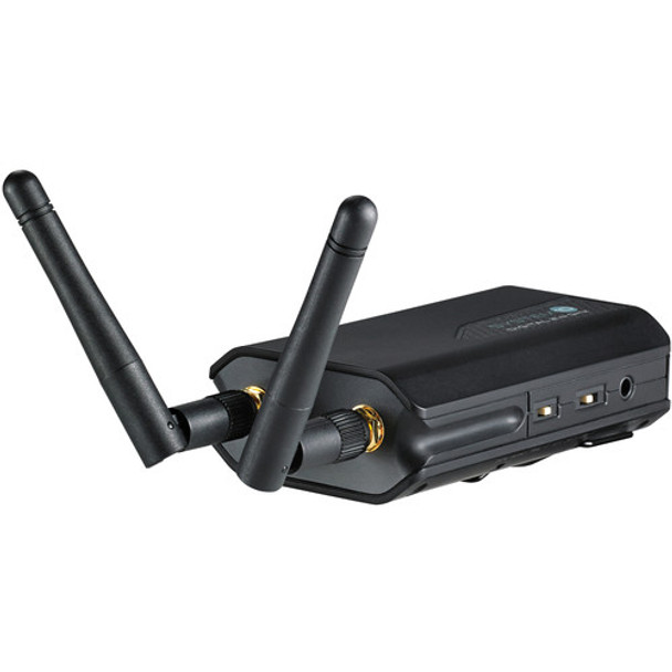 Audio-Technica ATW-1701 - System 10 Camera-mount Digital WirelessSystem includes: ATW-R1700 receiver and ATW-T1001 UniPak transmitter, 2.4 GHz