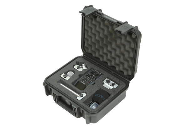 SKB 3i-1209-4-H6B - iSeries Injection Molded Case for Zoom H6 Recorder w/Shotgun mic slot