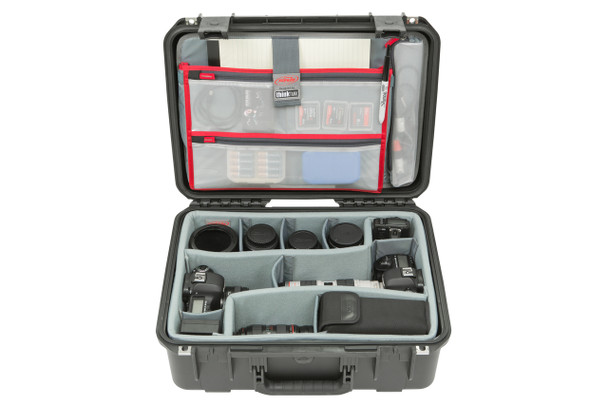 SKB 3i-1813-7DL - iSeries 3i-1813-7 Case w/Think Tank Designed Photo Dividers and Lid Organizer