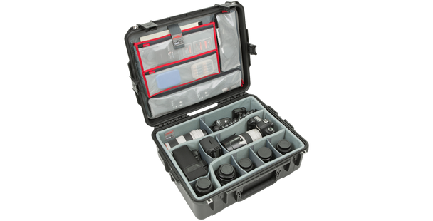 SKB 3i-2217-8DL - iSeries 3i-2217-8 Case w/Think Tank Designed Photo Dividers and Lid Organizer