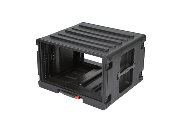 SKB 1SKB-R6UW - 6U Space Rack stacks w/Roto Racks, wheels, and handle