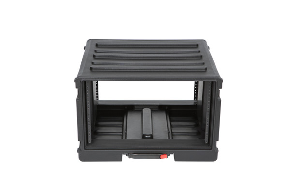 SKB 1SKB-R6UW - 6U Space Rack stacks w/Roto Racks, wheels, and handle
