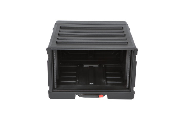 SKB 1SKB-R6UW - 6U Space Rack stacks w/Roto Racks, wheels, and handle