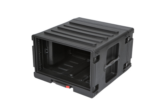 SKB 1SKB-R6UW - 6U Space Rack stacks w/Roto Racks, wheels, and handle