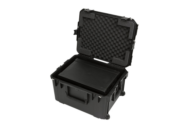 SKB 3i-2217M124U - iSeries Case with Removeable 4U Injection Molded Rack Cage, TSA Latches, Wheels 