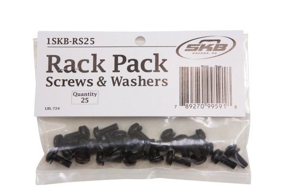 SKB 1SKB-RS25 - Rack Screws and Washers (25/pk)