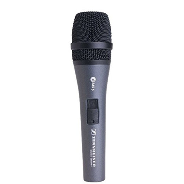 SENNHEISER e 845-S - Handheld microphone (supercardioid, dynamic) with and 3-pin XLR-M and on/off switch