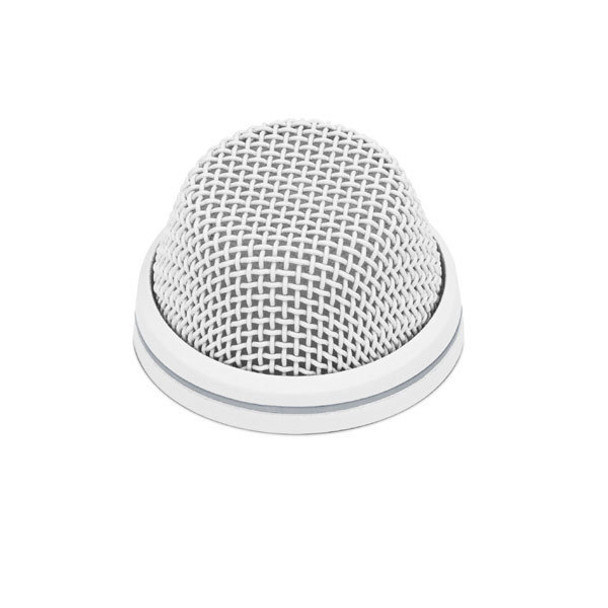 SENNHEISER MEB 104 W - Installed boundary layer microphone (cardioid, pre-polarized condenser) with 24-48 V phantom power, 3-pin XLR-M and programmable on, off, PTT and PTM modes