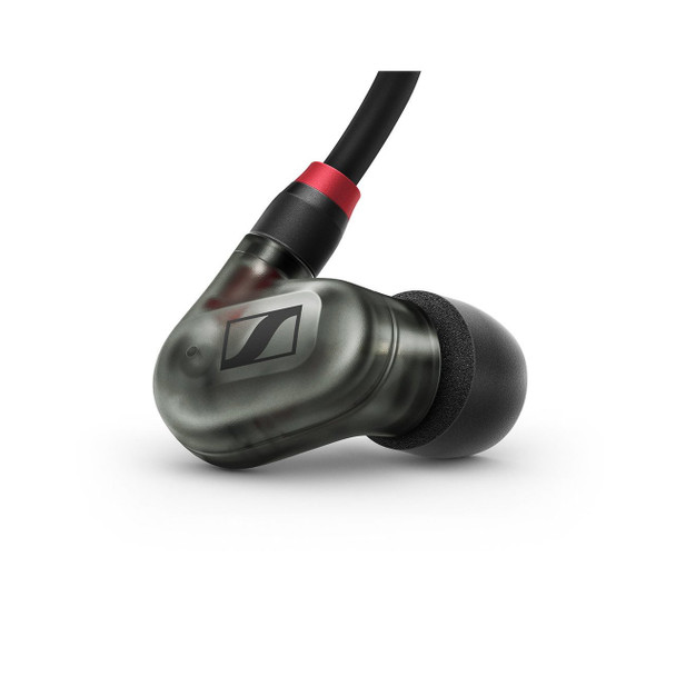 SENNHEISER IE 400 PRO Smoky Black - In-ear monitoring headphones featuring SYS 7 dynamic transducer and detachable 1.3m black cable