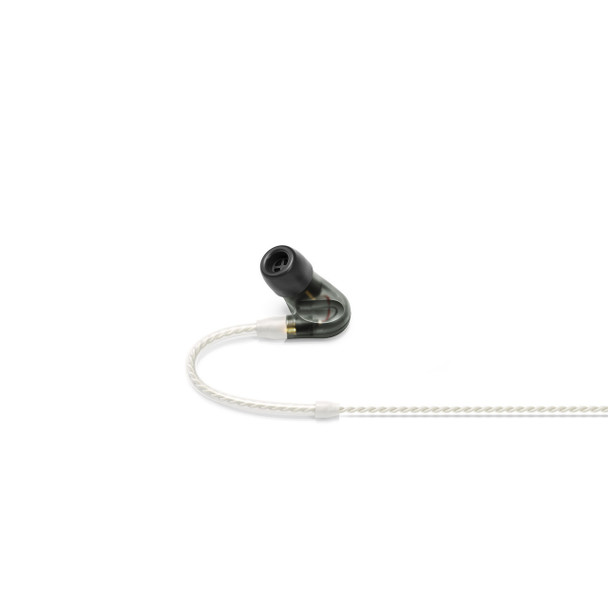 SENNHEISER IE 500 PRO Smoky Black - In-ear monitoring headphones featuring SYS 7 dynamic transducer and detachable 1.3m twisted clear cable