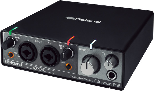 Roland Professional A/V Rubix22 - USB Audio Interface - 2-in/4-out