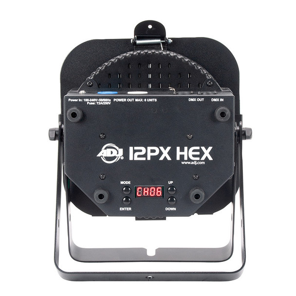 ADJ 12PX HEX Upgrade - The ADJ 12PX HEX is a versatile LED Par fixture with 12 x 12-Watt, 6-IN-1 HEX LEDs.