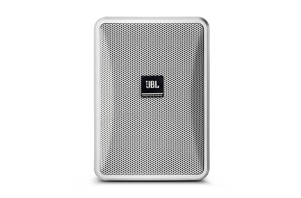 JBL CONTROL 23-1-WH - 3" 2-WAY SURFACE-MT SPKR, WHT Control 23-1 in white.