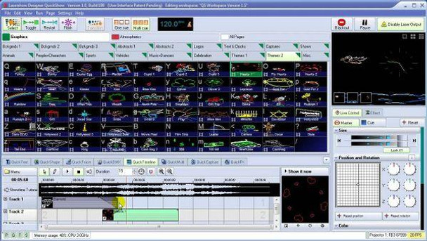 X-Laser Quickshow - Quickshow software and FB3