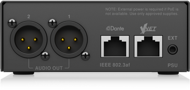 Klark Teknik VNET2-DANTE BRIDGE - VNET2 Connection Bridge for Dante Sources