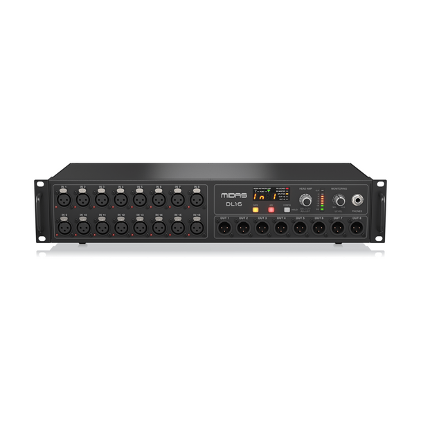 Midas DL16 I/O Stage Box with 16 Preamps