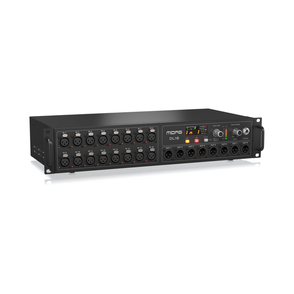 Midas DL16 I/O Stage Box with 16 Preamps