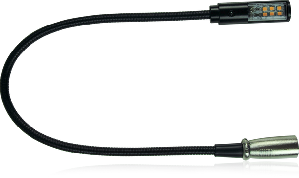 Klark Teknik LEDLAMP18 - LED Lamp with 18'' Gooseneck Shaft and Straight 4 Pin XLR Connector