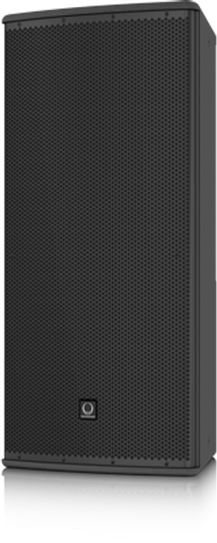 Turbosound TCS152/64-AN Arrayable Powered 2500 Watt 2 Way 15'' Loudspeaker with Dendritic Waveguide, KLARK TEKNIK DSP Technology and ULTRANET Networking 60°x40° dispersion