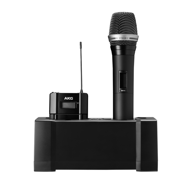 AKG 3158H00050 - DMS800 CU800 Charging unit, technically identical to CU700, but includes 2 plastic caps for DHT800