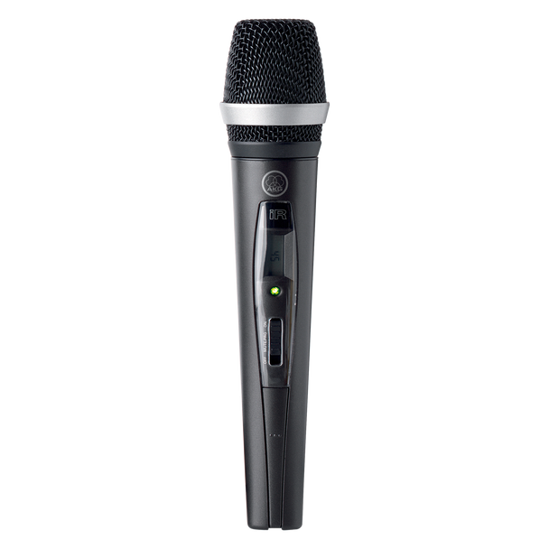 AKG 3301X00380 - HT470 C5 BD8 50mW Wireless handheld transmitter, C5 microphone element, stand adapter, 1x AA LR6 battery included, pilot tone