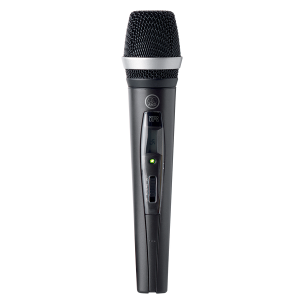 AKG 3301X00180 - HT470 D5 BD8 50mW Wireless handheld transmitter, D5 microphone element, stand adapter, 1x AA LR6 battery included, pilot tone