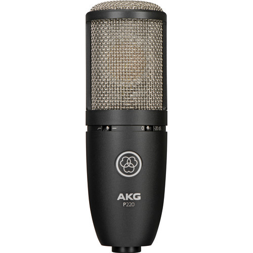 AKG P420 Large-Diaphragm Multipattern Condenser Microphone (Black)
