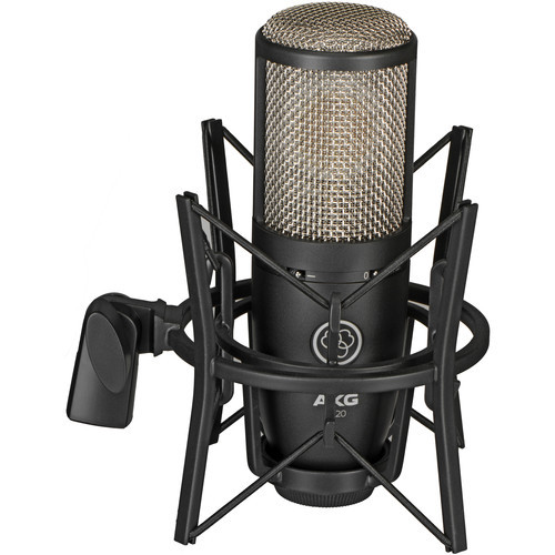 AKG P420 Large-Diaphragm Multipattern Condenser Microphone (Black)