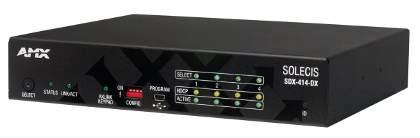 AMX SDX-414-DX Solecis 4x1 4K HDMI Digital Switcher