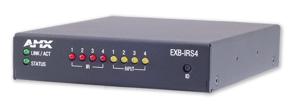 AMX EXB-IRS4 ICSLan IR/S Interface, 4 IR/S and 4 Inputs