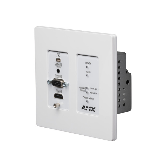 AMX NMX-ENC-N2315-WP Wallplate Encoder (White)