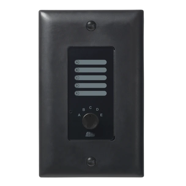 BSS BSSAC5S-BLK-V - Analog Controller with 5 Sources (Black - US)