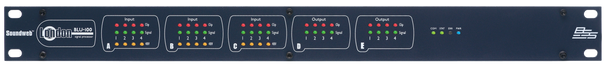 BSS BSSBLU100M - 12 analog mic/line input, 8 analog output, networked signal processor w/ BLU link