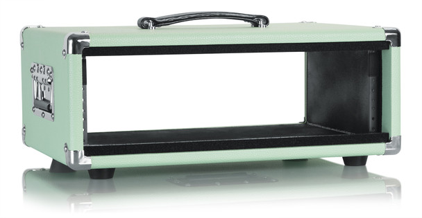 Gator Cases Vintage Amp Vibe Rack Case 3U Seafoam Green