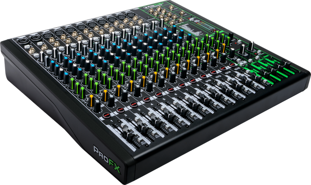 Mackie ProFX16v3 - 16 Channel 4-bus Professional Effects Mixer with USB