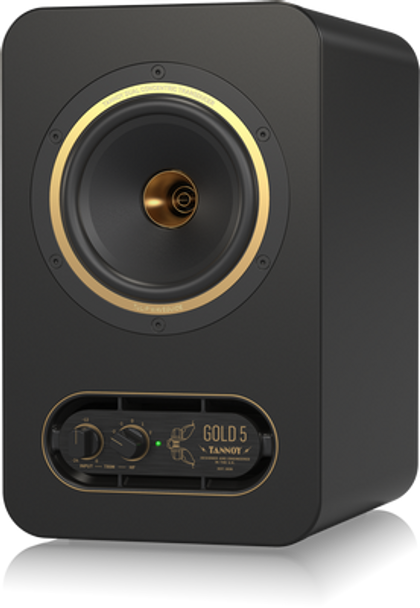 Tannoy  GOLD 5 - Premium 200-Watt Bi-Amplified Nearfield Studio Reference Monitor with Proprietary 5" Dual Concentric Point Source Technology