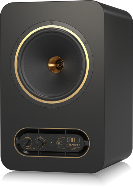 Tannoy GOLD 8 - Premium 300-Watt Bi-Amplified Nearfield Studio Reference Monitor with Proprietary 8" Dual Concentric Point Source Technology