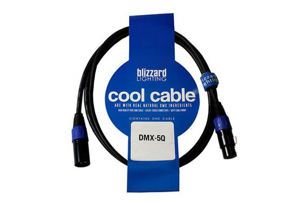 Blizzard DMX 5Q 5' 3-pin DMX Cable