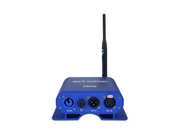 Blizzard Lighting Lightcaster WDMX Receiver - Lightcaster WDMX 2.4 GHz Wireless DMX RECEIVER ONLY, Wireless Solution WDMX protocol with 500 meter (line-of-sight) range, aluminum enclosure with powerCON compatible power input.