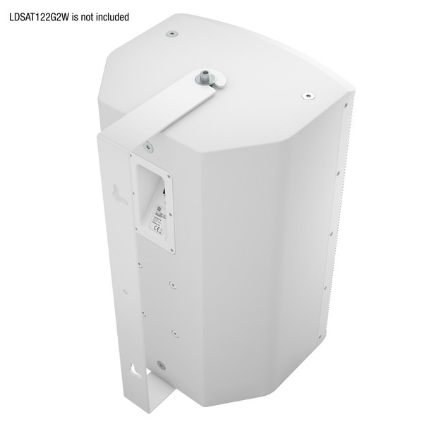 LD Systems LDS-SAT122G2WMBW - Swivel Wall Mount for SAT 122G2  - White